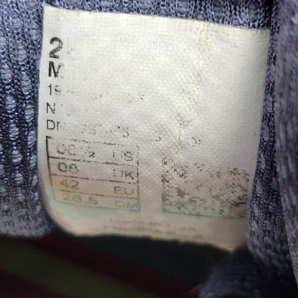 New Balance 990 V5 Shoes Mens US Sz 8.5 2E WIDE Navy Blue Made In USA Suede - Picture 12 of 13